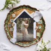 Classic Elegant Wedding Photo Save The Date