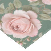 Classic English Roses In Blush Pink  Tafelkleed (Gekanteld)
