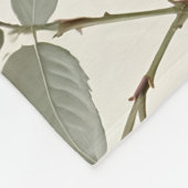 Classic English Roses In Soft Shades Of Pink  Fleece Deken (Hoek)