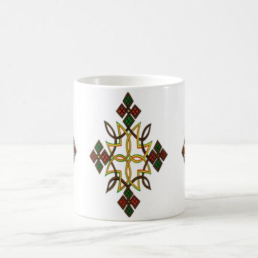 Classic Ethiopian Cross Motif Mok (Center)