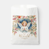 Classic Exquisite Christmas Victorian Angel Xmas Bedankzakje (Voorkant)