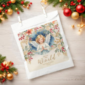 Classic Exquisite Christmas Victorian Angel Xmas Bedankzakje