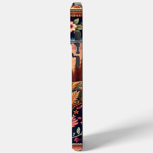 Classic Fair Isle Herfst/Herfst Case-Mate iPhone Case (Achterkant / Links)