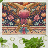 Classic Fair Isle Herfst/Herfst Theedoek (Gevouwen)