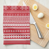 Classic Fair Isle Kitchen Towel Theedoek (Quarter Fold)