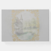 Classic Fairytale Castle Painting Guestbook Gastenboek (Achterkant)