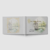 Classic Fairytale Castle Painting Guestbook Gastenboek (Volledig)