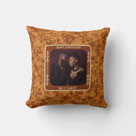 Classic Family 15Th Anniversary Throw Pillow  Kussen