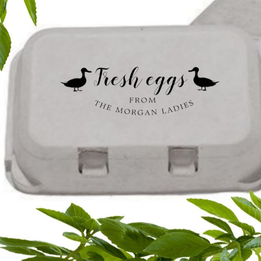 Classic Farmhouse duck Eieren Stempel