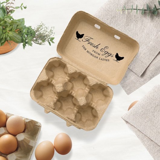 Classic Farmhouse | Egg Carton Stamp Zelfinktende Stempel