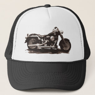 Classic Fat Boy-motorfiets Trucker Pet