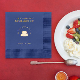 Classic Feestelijke Elegant Tea Party Vrijgezellen Folie Servetten