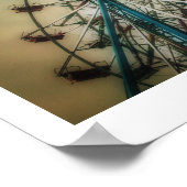 Classic Ferris wheel Poster (Semi-Gloss) (Hoek)