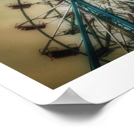 Classic Ferris wheel Poster (Semi-Gloss) (Hoek)