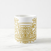Classic Filigree Engraving CoffeClassic Mug, 11 oz Koffiemok (Center)
