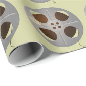 CLASSIC FILM REEL PATTERN ONTWERP CADEAUPAPIER (Rol Hoek)