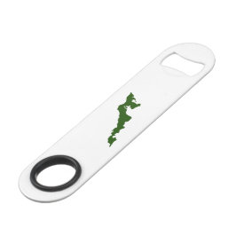 Classic Fishers Island Logo Bottle Opener - Green Speed Flessenopener