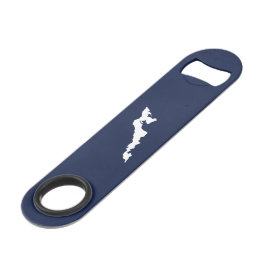 Classic Fishers Island Logo Bottle Opener - marine Speed Flessenopener