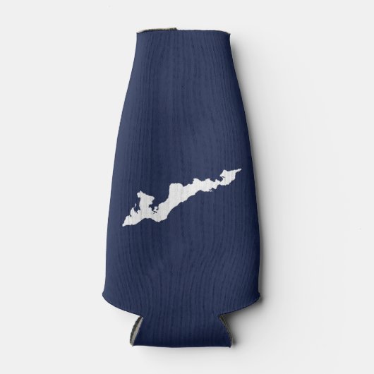 Classic Fishers Island Logo Cooler - Navy/White (Voorkant)