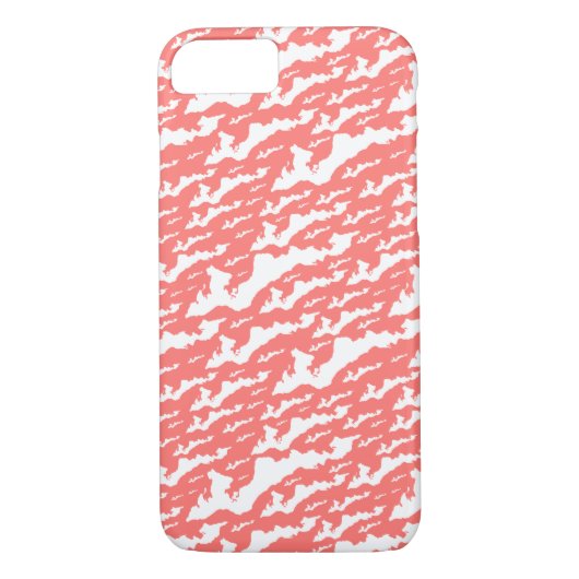 Classic Fishers Island Logo iPhone Case (Achterkant)