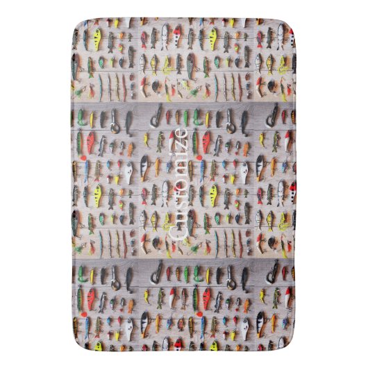 Classic Fishing Lures Thunder_Cove Badmat (Voorkant Verticaal)