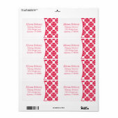Classic Flair Shipping Labels (Full Sheet)
