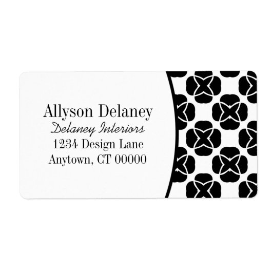 Classic Flair Shipping Labels (Voorkant)