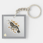 "Classic Flash Design" Sleutelhanger (Achterkant)