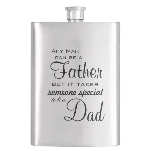 Classic Flask/Father Quote Flacon (Voorkant)
