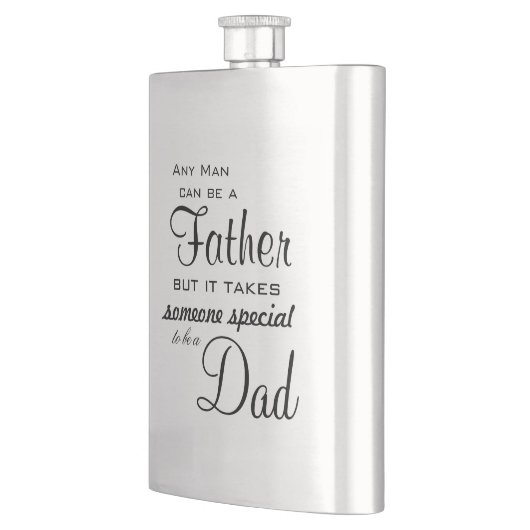 Classic Flask/Father Quote Flacon (Links)