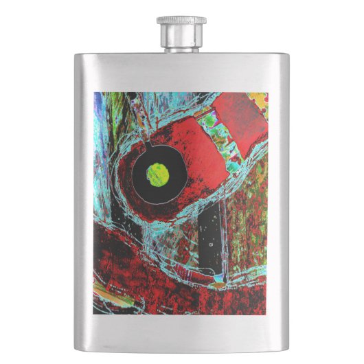 Classic Flask - Frequency Serpent Abstract Energy  Flacon (Voorkant)