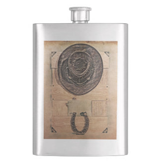 Classic Flask Western thema Flacon