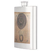 Classic Flask Western thema Flacon (Links)