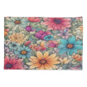 Classic Floral #44 - Kussensloop (Achterkant-Links)