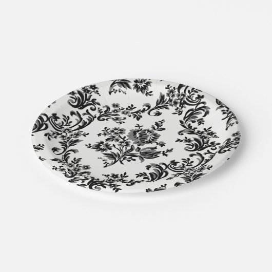 CLASSIC FLORAL BAROQUE PATTERN ARTIJ BORD ELEGANT (Gekanteld)