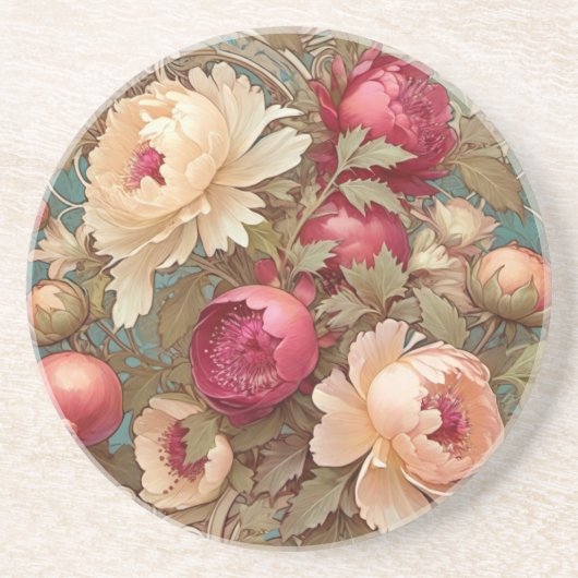Classic Floral Fruit Decoratief Onderzetter (Voorkant)