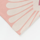 Classic Floral: naadloos  patroon Fleece Deken (Hoek)