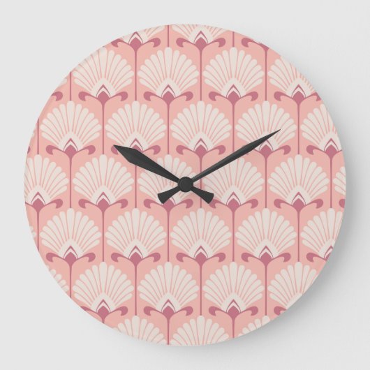 Classic Floral: naadloos  patroon Grote Klok (Voorkant)