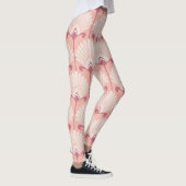 Classic Floral: naadloos  patroon Leggings (Rechts)