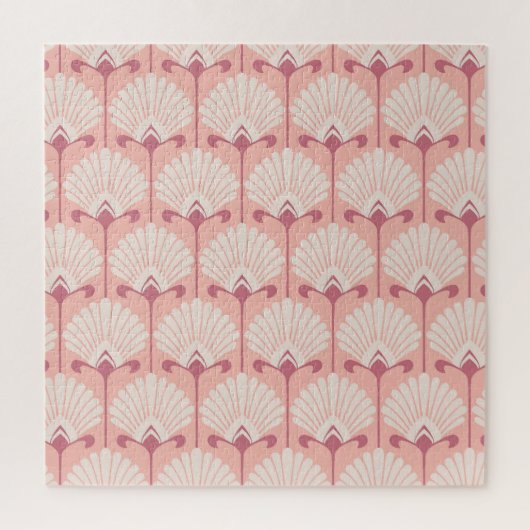 Classic Floral: naadloos patroon Legpuzzel (Verticaal)