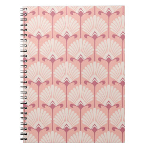 Classic Floral: naadloos patroon Notitieboek