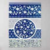 Classic Floral Ornament Print (Voorkant)