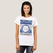 Classic Floral Ornament Print T-shirt (Voorkant volledig)