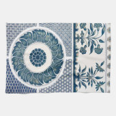Classic Floral Ornament Print Theedoek (Horizontaal)