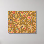 Classic Flower Chintz zacht bloemontwerp Canvas Afdruk (Voorkant)