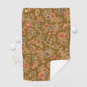 Classic Flower Chintz zacht bloemontwerp Golfhanddoek (Insitu)