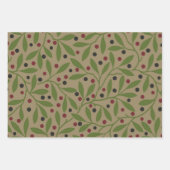 Classic Flower Chintz zacht bloemontwerp Inpakpapier Vel (Voorkant 2)