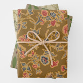 Classic Flower Chintz zacht bloemontwerp Inpakpapier Vel (In situ)