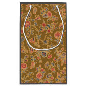 Classic Flower Chintz  zacht bloemontwerp Klein Cadeauzakje (Achterkant)