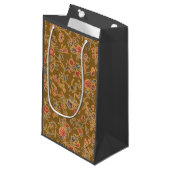 Classic Flower Chintz  zacht bloemontwerp Klein Cadeauzakje (Voorkant Gekanteld)